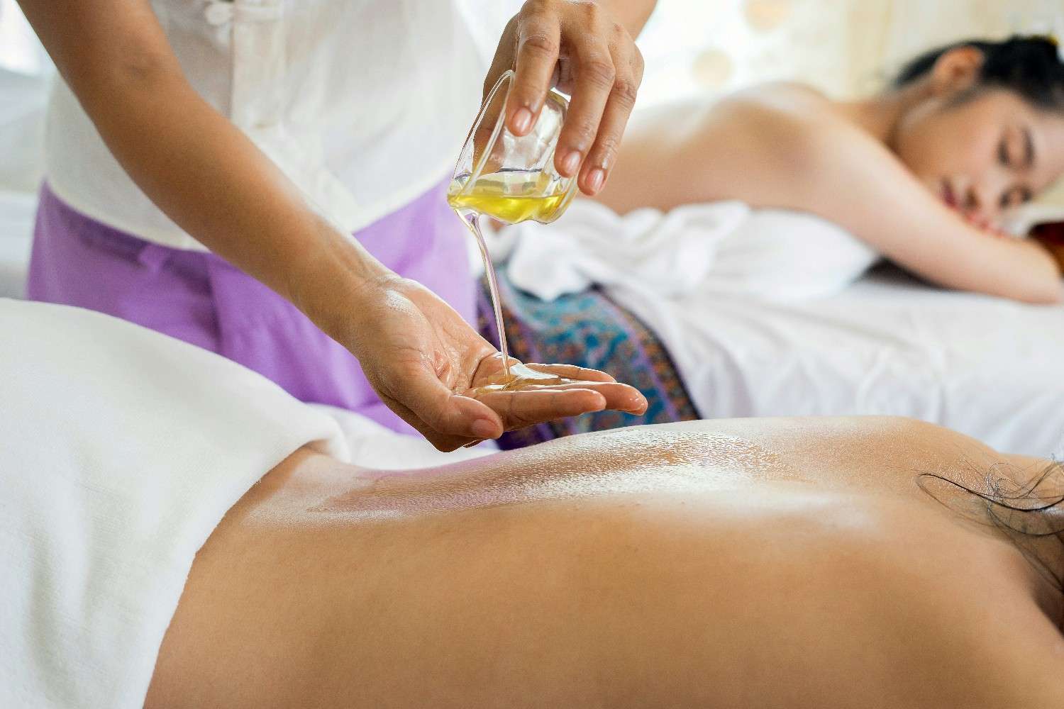 Thai massage in Gulshan private spa room at Gulshan Royal Thai Spa
