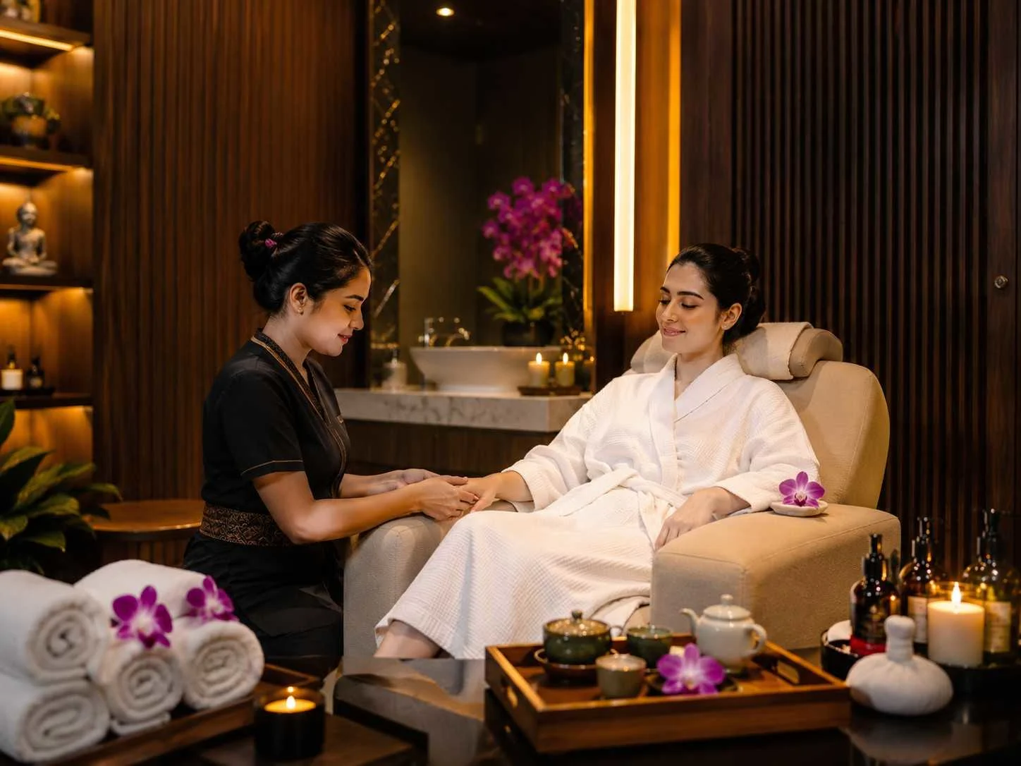 VIP spa package in Gulshan Dhaka private spa room at Gulshan Royal Thai Spa