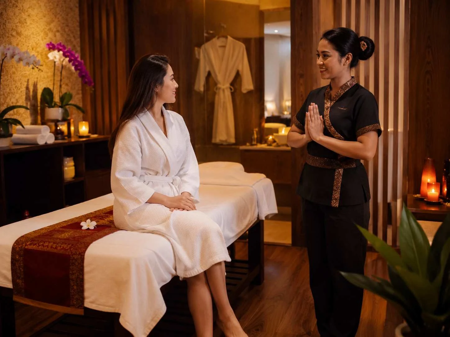 Book massage in Gulshan 2 private spa room at Gulshan Royal Thai Spa
