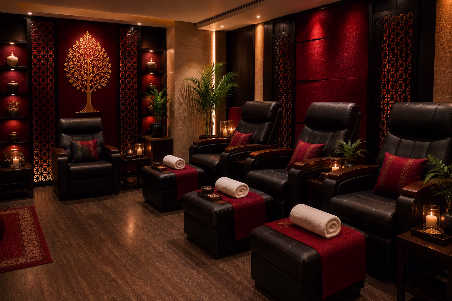 Foot reflexology massage Gulshan 2 premium spa interior