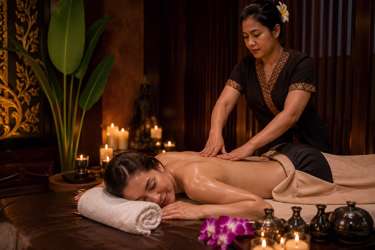 private full body massage room in Gulshan 2 Dhaka