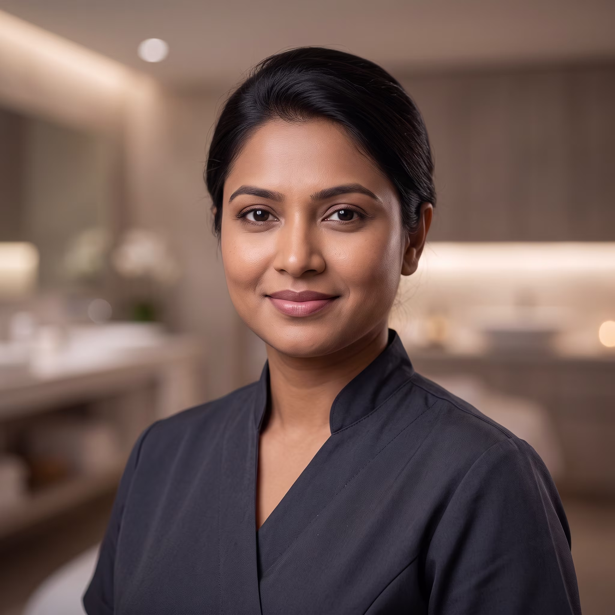 Rima — certified Swedish massage and aromatherapy therapist at Gulshan Royal Thai Spa