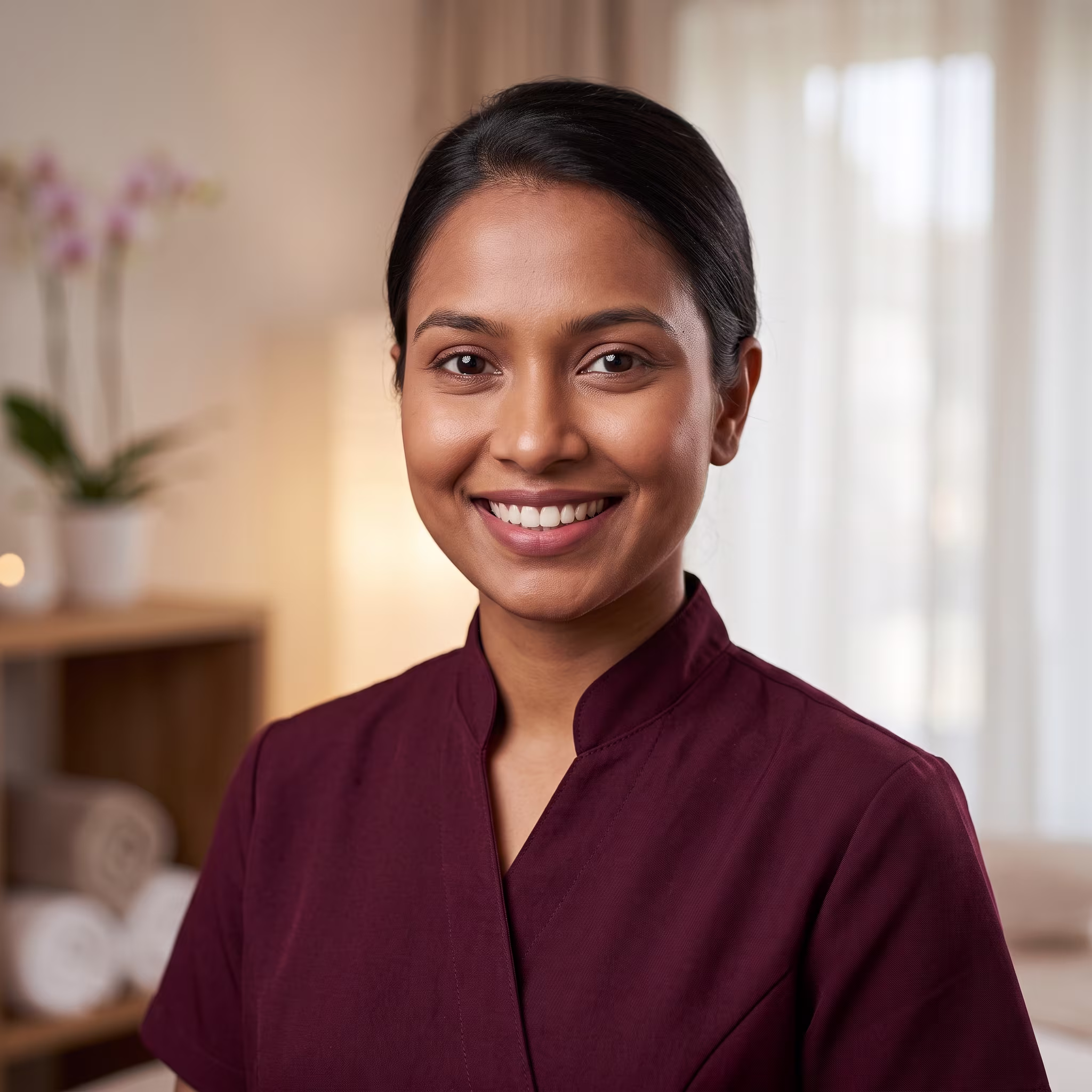 Sumaiya — certified Thai massage therapist at Gulshan Royal Thai Spa, Gulshan 2 Dhaka